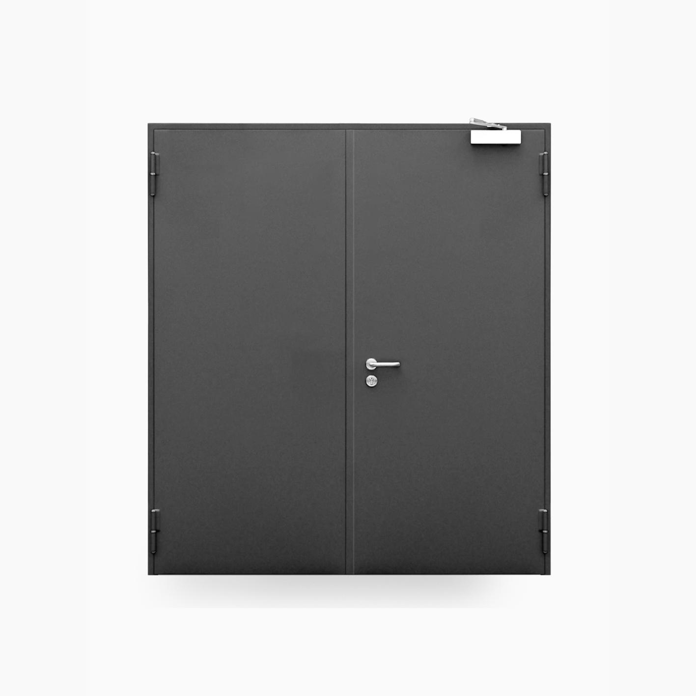 Alba Double Steel Light Door