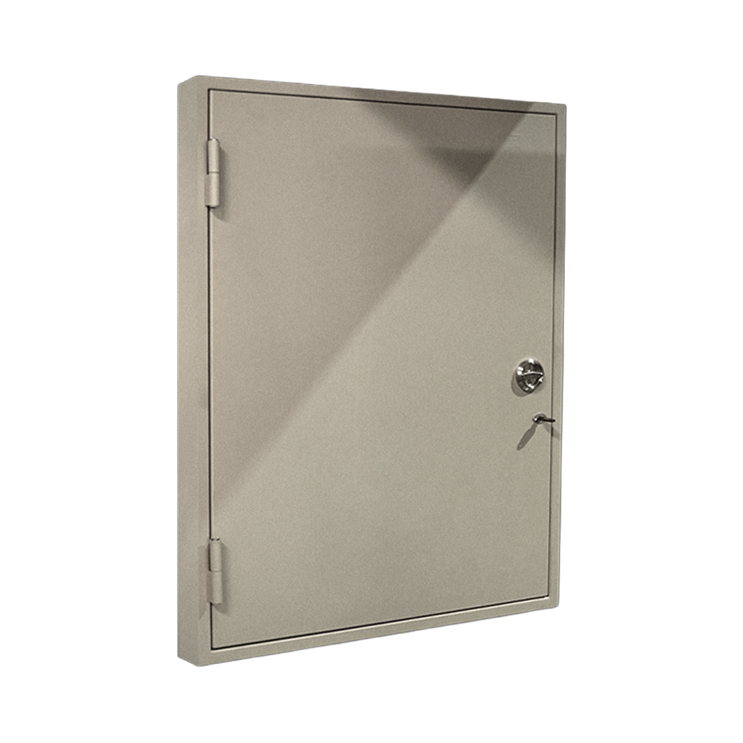 Alba Single Steel Shaft Door